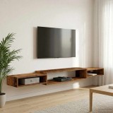vidaXL Sistem de TV montat pe perete Montare pe perete Lemn vechi 8006019