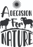 Cumpara ieftin Sticker decorativ, A decision for nature, Negru, 85 cm, 7081ST
