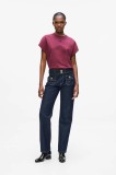 Karl Lagerfeld blugi din bumbac culoarea bleumarin, A4W10093