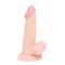 Dildo Clasic Cu Ventuza Plug-n-Ride, Natural, 14 cm