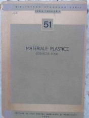 MATERIALE PLASTICE (COLECTIE STAS)-NECUNOSCUT foto