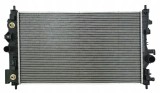 Radiator Chevrolet Cruze, Orlando; Opel Astra J 17, Zafira Tourer, motor: 1.4 T, 1.6, 1.8, iesire - conector rapid, 680x387x26, Rnbc, Aluminiu/