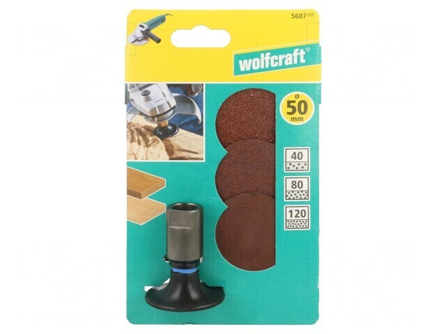 Disc de Șlefuire 50mm cu Fixare Arici