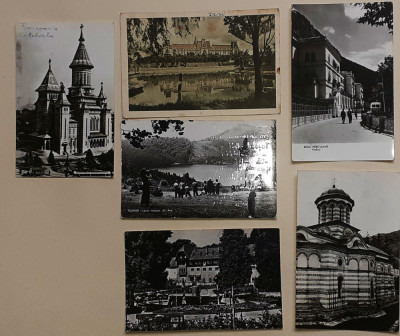 Vederi cu marci postale Timisoara Iasi Borsec Tusnad Cozia Herculane 1960 F2 foto