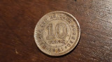 Malaya and British Borneo - 10 cents 1961., Australia si Oceania, Cupru-Nichel