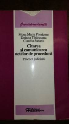 Citirea si comunicarea actelor de procedura foto