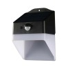 Lampa Solara Plafoniera V-TAC VT-422 LED 2W, 4000K, 200lm, Senzor Ceata, IP65, ABS Negru, 13.9cm
