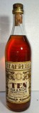 BRANDY tenerelli, distillato di VIN L. 1 GR 40 GARANZIA GOVERNATIVA, ANI 1960