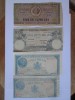 Romania lot 4 bancnote taiate din 1945-1946-1947:2x100000 Lei+2x5000 Lei,vedeti imaginile