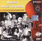 DVD Muzica: Maestrii muzicii populare ( origina, stare foarte buna )