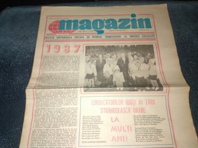 REVISTA MAGAZIN NR 1 1987 foto