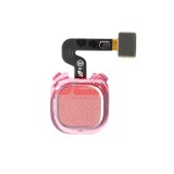 Buton Meniu + Flex Samsung Galaxy A9 2018 (A920), Roz, Original