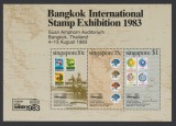 Singapore 1983 - Expo Bangkok, bloc neuzat
