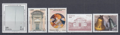 ITALIA 1999 MONUMENTE SI MUZEE LOT MNH foto