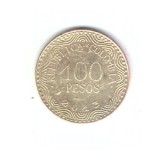 Moneda Columbia 100 pesos 2013, stare buna, curata