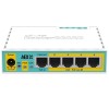 Router hEX PoE Lite, 5 x Fast Ethernet 4 x PoE, RouterOS L4 - Mikrotik RB750UPr2