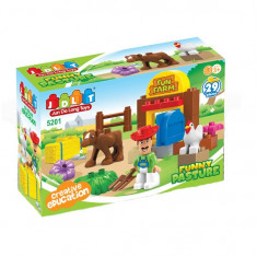 Set constructie - Ferma de animale 29 pcs foto