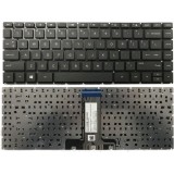Tastatura Laptop, HP, Pavilion 14-BF, 14-BK, neagra, layout US