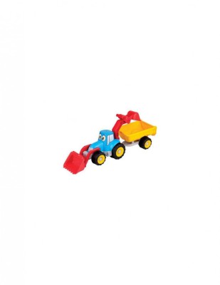 Tractor Cu Remorca Incarcator Si Cupa foto