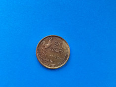 20 Francs 1952 Franta-stare buna foto