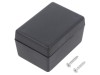 Carcasă Universală ABS Neagră 47x66x38 mm, KRADEX