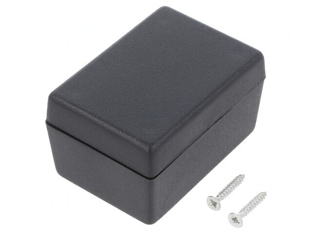 Carcasă Universală ABS Neagră 47x66x38 mm