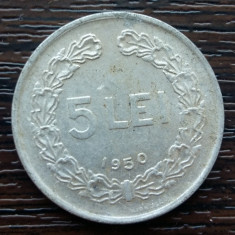 (MR62) MONEDA ROMANIA - 5 LEI 1950, REPUBLICA POPULARA ROMANA