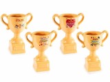 Cumpara ieftin Set 4 cupe cadou ceramica multicolora Tata, Mama cm 12 x 7 x 14,5 H