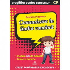 Comunicare in limba romana clspregatitoare Pregatire pentru concursuri, Georgiana Gogoescu