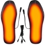 Cumpara ieftin SMARTECH Branturi incalzite pentru incaltaminte, Alimentat prin USB, marimea 41-46, Negru