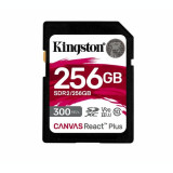 Memorie SDHC cu adaptor KINGSTON 256GB Canvas React Plus SDR2/256GB, 256 GB