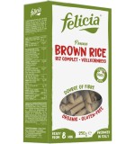 Paste Fainoase Penne Rigate din Faina de Orez Integral Bio 250gr Molino Adriani