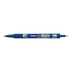 Marker permanent Pilot Twin Begreen 0.4 mm varf rotund Marker permanent Pilot Twin BegreeN varf rotund 0.4 mm albastru