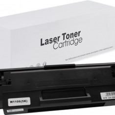 Toner de imprimanta pentru HP , W1106A , Negru , 5000 pagini , neutral box