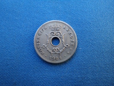 10 CENTIMES 1904 / BELGIA foto