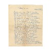 Desdemona Petrescu, manuscrisul unei poezii