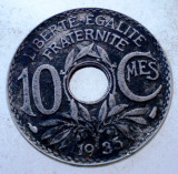 7.868 FRANTA 10 CENTIMES 1935, Europa, Cupru-Nichel