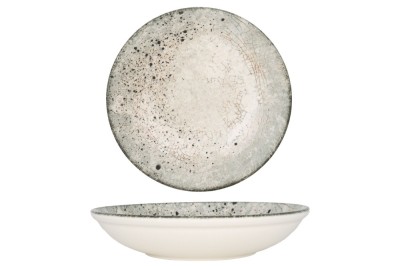 Rinart Farfurie ad&amp;acirc;ncă - Sedir - Porţelan - 23 cm (900cc) - set de 6 foto