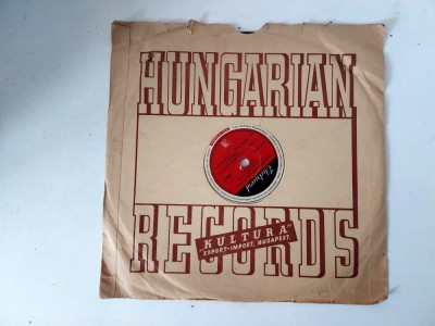 Disc shellac - Electrecord - muzica maghiara, Egy Pillanat, Radu Serban foto