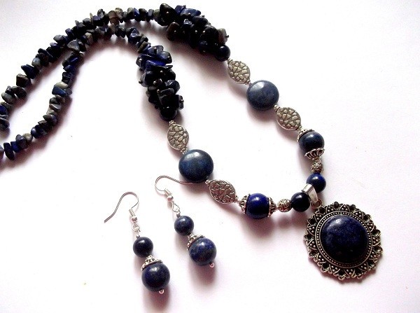 set lapis lazuli 40810