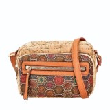 Cumpara ieftin Geanta dama din pluta cu buzunar Hexa