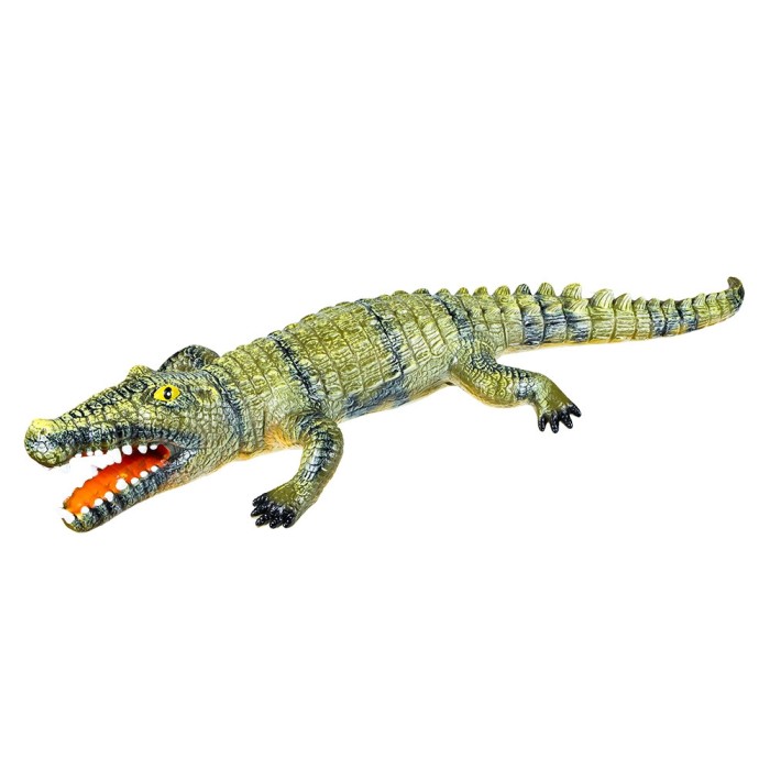 Crocodil din PVC, 120 cm