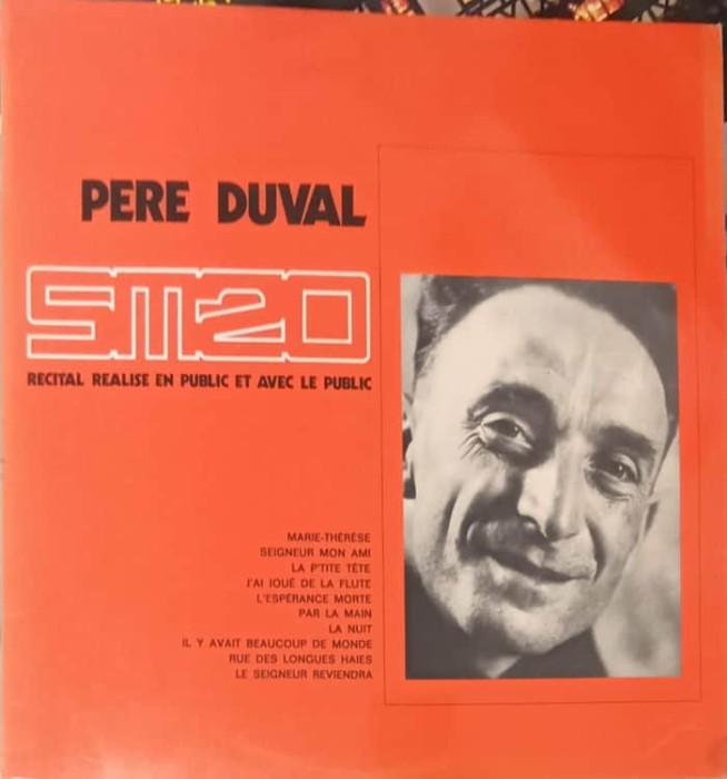 Disc vinil, LP. R&eacute;cital Du P&egrave;re Duval-PERE DUVAL-241796