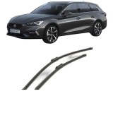 Cumpara ieftin Set stergatoare auto SEAT LEON Sportstourer (KL8, KLD) din 2020-2024, pentru parbriz auto, 2 bucati, Bosch Aerotwin, din cauciuc siliconat rezistent,