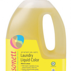 DETERGENT ECOLOGIC LICHID PT. RUFE COLORATE - MENTA SI LAMAIE 1.5L Sonett