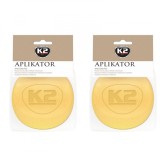 Cumpara ieftin Pachet 2 bureti aplicatori K2 pentru ceara auto