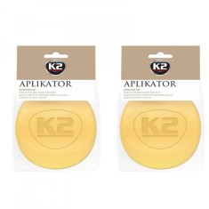Pachet 2 bureti aplicatori K2 pentru ceara auto