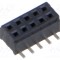 Conector PCB-PCB mamă 10 pini 1mm CLM aurit SMT 3,1A SAMTEC