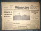 ZIARUL ROMANIA LIBERA 18 MARTIE 1966 INTRERUPEREA FORTATA A ZBORULUI NAVEI COSMICE GEMINI 8