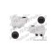 Rezervor spalator parbriz Toyota Hi-Ace, 01.2006-, cu 2 pompe spalator, cu cap